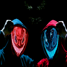 Lade das Bild in den Galerie-Viewer, 🔥2022-New Horror Led V Mask 🎃 MBFFT
