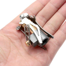 Load image into Gallery viewer, Folding Mini Camping Gas Stove Survival Cooker
