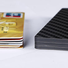 Lade das Bild in den Galerie-Viewer, Real Carbon Fiber Magnetic Card Holder Wallet - 4 Layer
