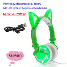 Load image into Gallery viewer, Cat Ear Headphones
