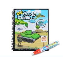Load image into Gallery viewer, Magic Water Drawing Book Coloring Book Doodle with Magic Pen Painting Board Juguetes For Children Education Drawing Toy
