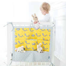 Lade das Bild in den Galerie-Viewer, Cotton Cloth Baby Bed Hanging Organizer DSers
