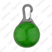 Load image into Gallery viewer, Flashing LED Dog Collar Pendant Clip Light
