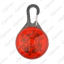 Load image into Gallery viewer, Flashing LED Dog Collar Pendant Clip Light
