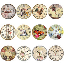 Load image into Gallery viewer, Vintage Wooden Wall Clock
