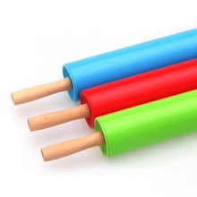 Load image into Gallery viewer, wooden handle creative roller type rolling pin
