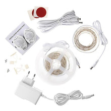 Load image into Gallery viewer, Dual Motion Activated Bed Light Flexible LED Strip Sensor Night with Automatic
