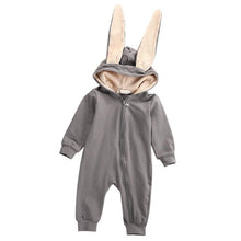 Load image into Gallery viewer, BB Cutest Warm Bunny Rompers
