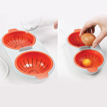Lade das Bild in den Galerie-Viewer, PERFECT POACH - MICROWAVABLE DOUBLE EGG POACHER
