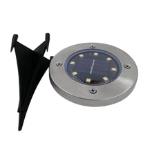 Lade das Bild in den Galerie-Viewer, Solar Powered LED Disk Light (4-Pack)
