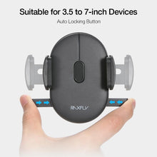 Load image into Gallery viewer, AUTOMATICALLY LOCKING WINDSHIELD PHONE HOLDER, UNIVERSAL FIT
