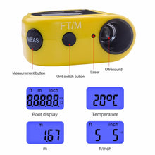 Lade das Bild in den Galerie-Viewer, Mini Ultrasonic Digital Tape Measure
