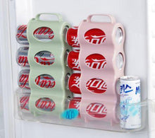 Load image into Gallery viewer, Cans Storage Box Refrigerator Organizer Sauce Bottle Container Four Case Organization
